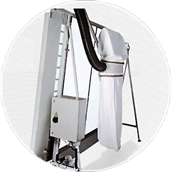 Coletor de Pó Integrado