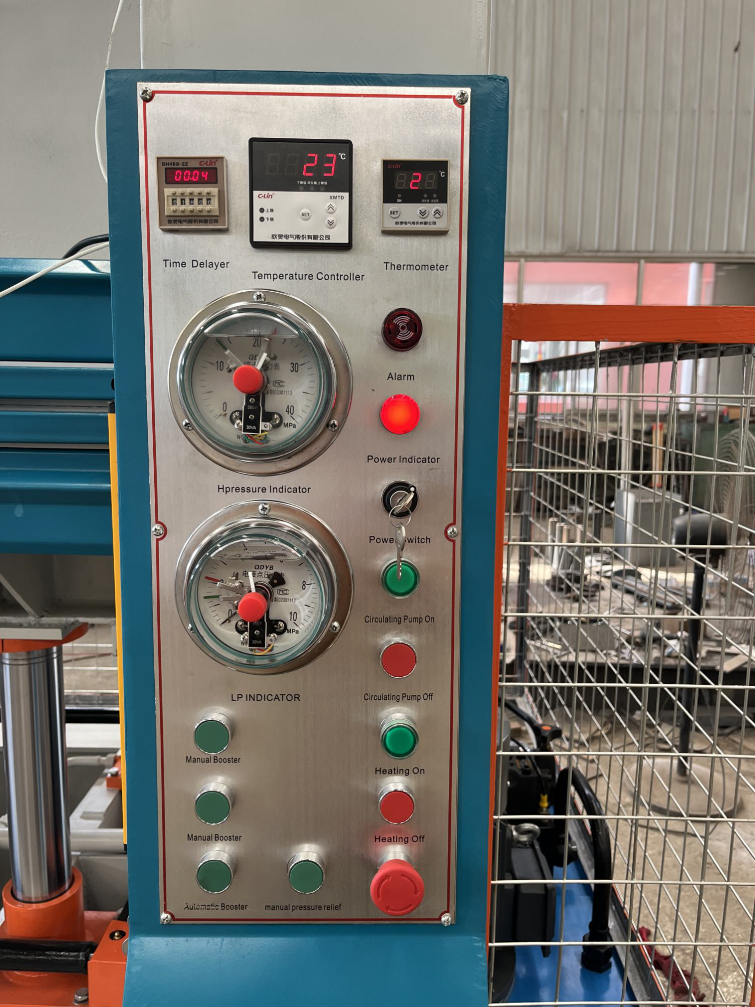 Prensa MDT 4013 - Painel de Controle