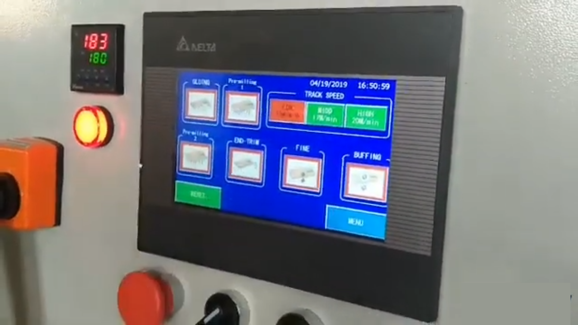 Century 5GS - Painel Touch Screen