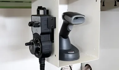 Controle Remoto e Leitor de Código de Barras - Interface de operação MaxDrill M 6.5-2