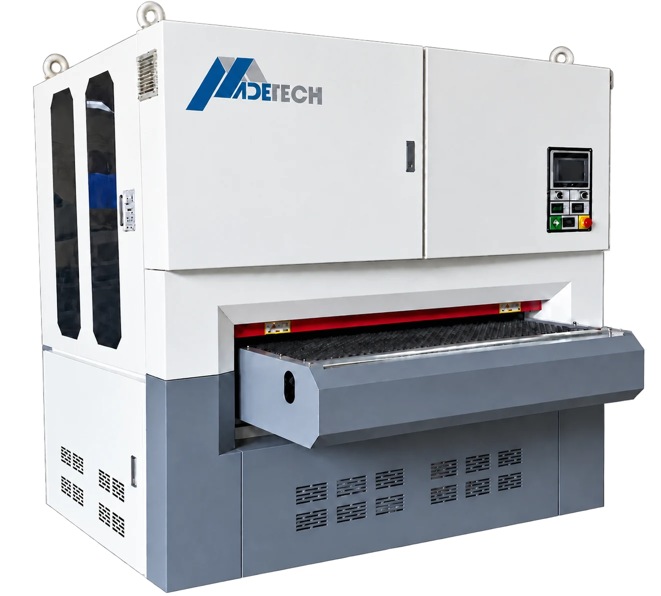 Lixadeira de banda larga R-R-RP da Madetech, vista externa